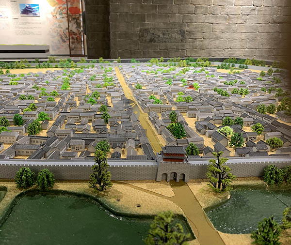马关县建筑模型